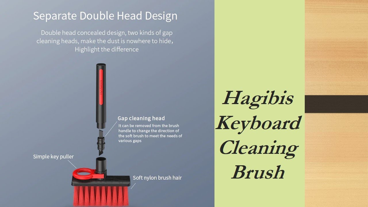 Hagibis Keyboard Cleaning Brush