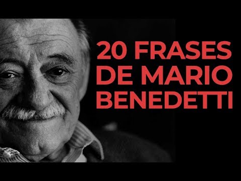 20 Frases de Mario Benedetti | La poesía de lo cotidiano ✍️