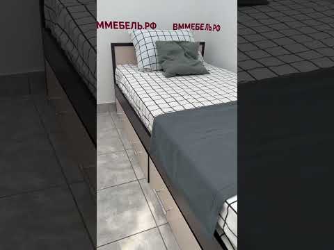 Кровать Сакура 90 с ящиками (90 на 200) (ВМ-Мебель)