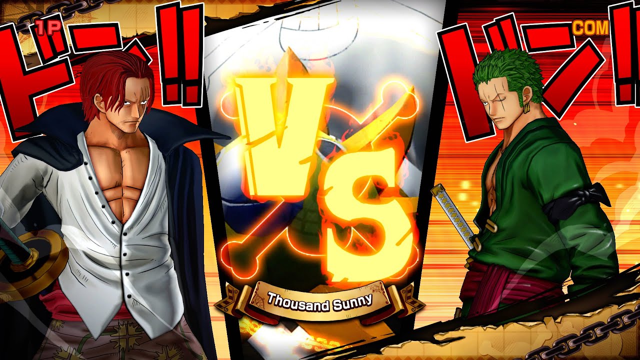Shanks vs Zoro - One Piece: Burning Blood - YouTube