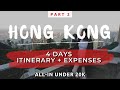 Hong Kong on a Budget | Vlog with Itinerary and Expenses | Vlog #4 | Part 2