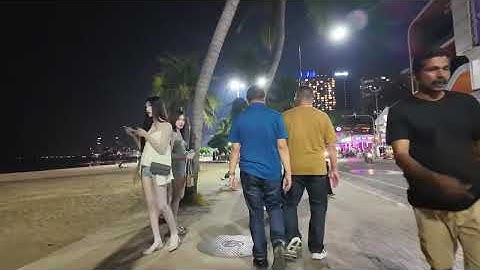 [4K] Best quality! Beach Road Pattaya February 2025! So Many Freelancers waiting!