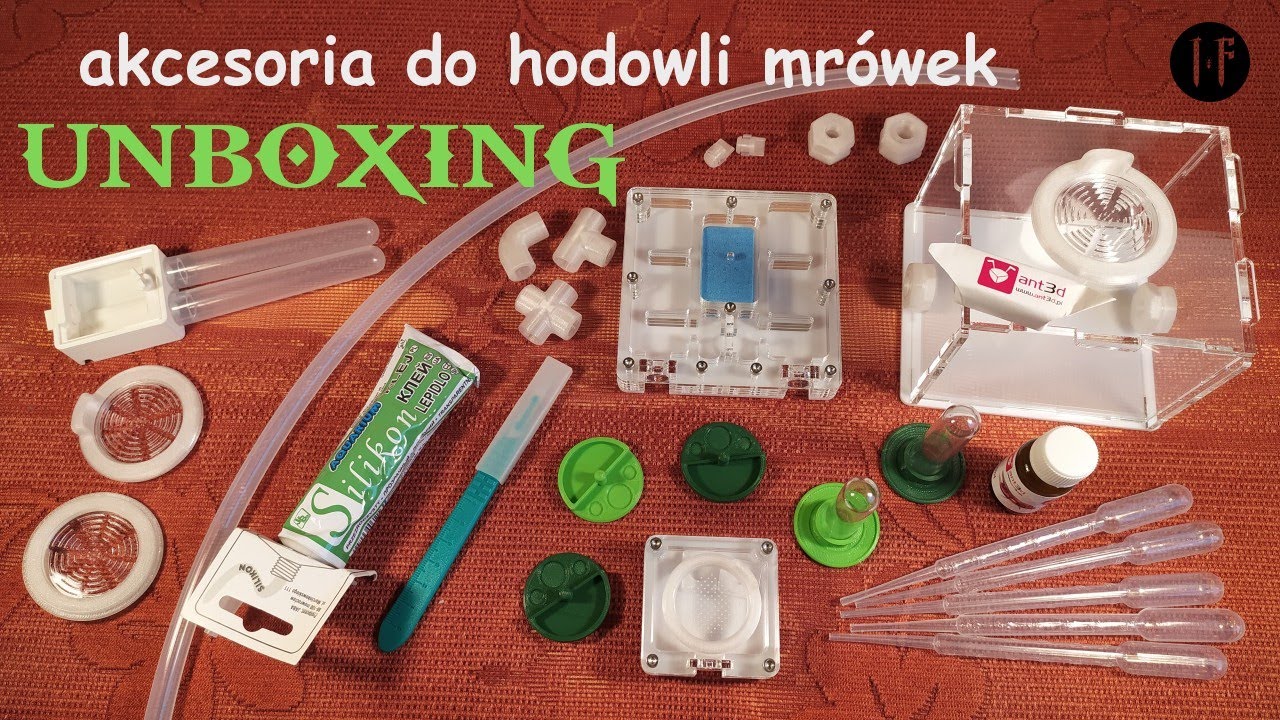 Mrówki | Akcesoria do hodowli: Unboxing