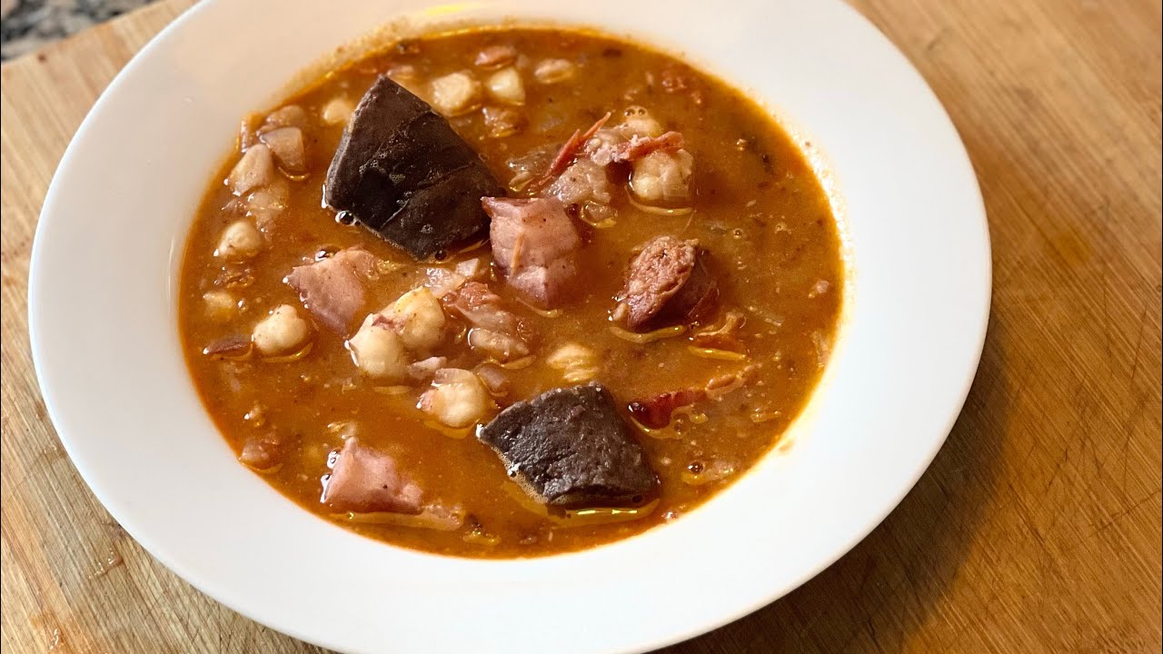 CIGRONS A LA CATALANA - Amb cansalada, xoriço i butifarra negra