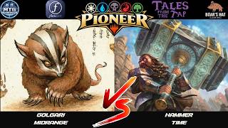 Golgari Midrange VS Hammer Time [MTG Pioneer]