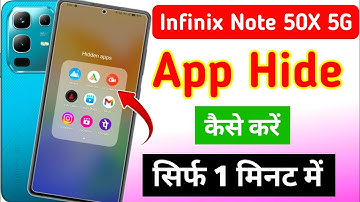 Infinix note 50x 5g me app hide kaise kare | how to hide app in infinix note 50x 5g / app hide kare