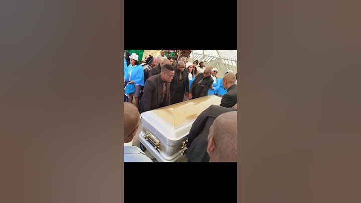 Zahara's Funeral is ongoing, Goodbye to a true Icon 🕊️🕯️