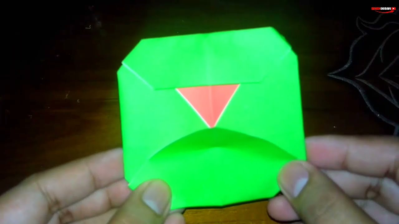 Origami paper craft.How to make origami MONSTER ALIEN easy. how to make easy giant origami