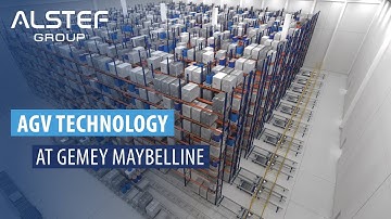 AGV technology | Alstef Group at Gemey Maybelline