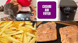 COSORI Air Fryer Unboxing/ Probando la freidora de aire Cosori 🥰 Review /Cosori 5,5L mas wifi. by Paraíso de Sabores 1,559 views 1 year ago 13 minutes, 57 seconds