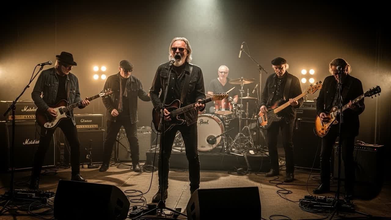 Muddy Waters, The Animals, Eric Clapton, ZZ Top Inspired Vintage Emotional Blues Rock