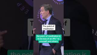 The Point of Meditation