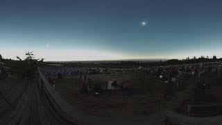Solar Eclipse in 3D 360 by Eric Cheng / Amity, Oregon, Aug 21, 2017
