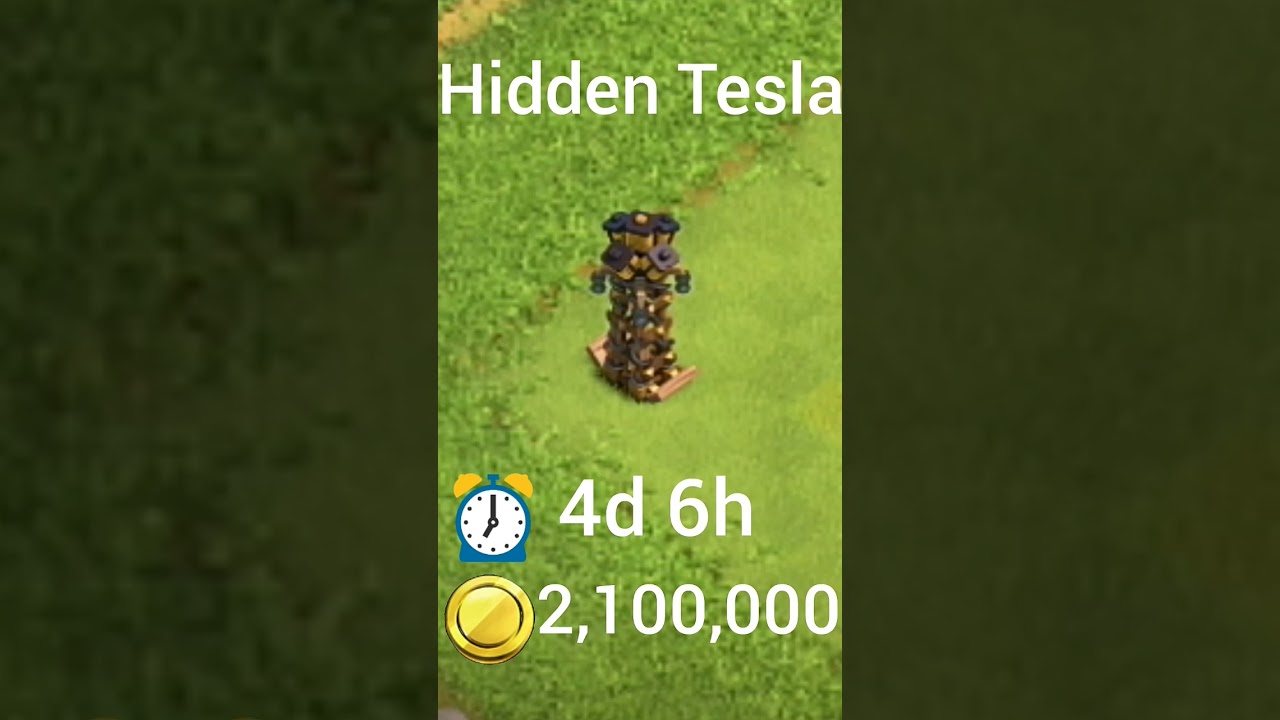 Hidden Tesla Level 1 to Max 