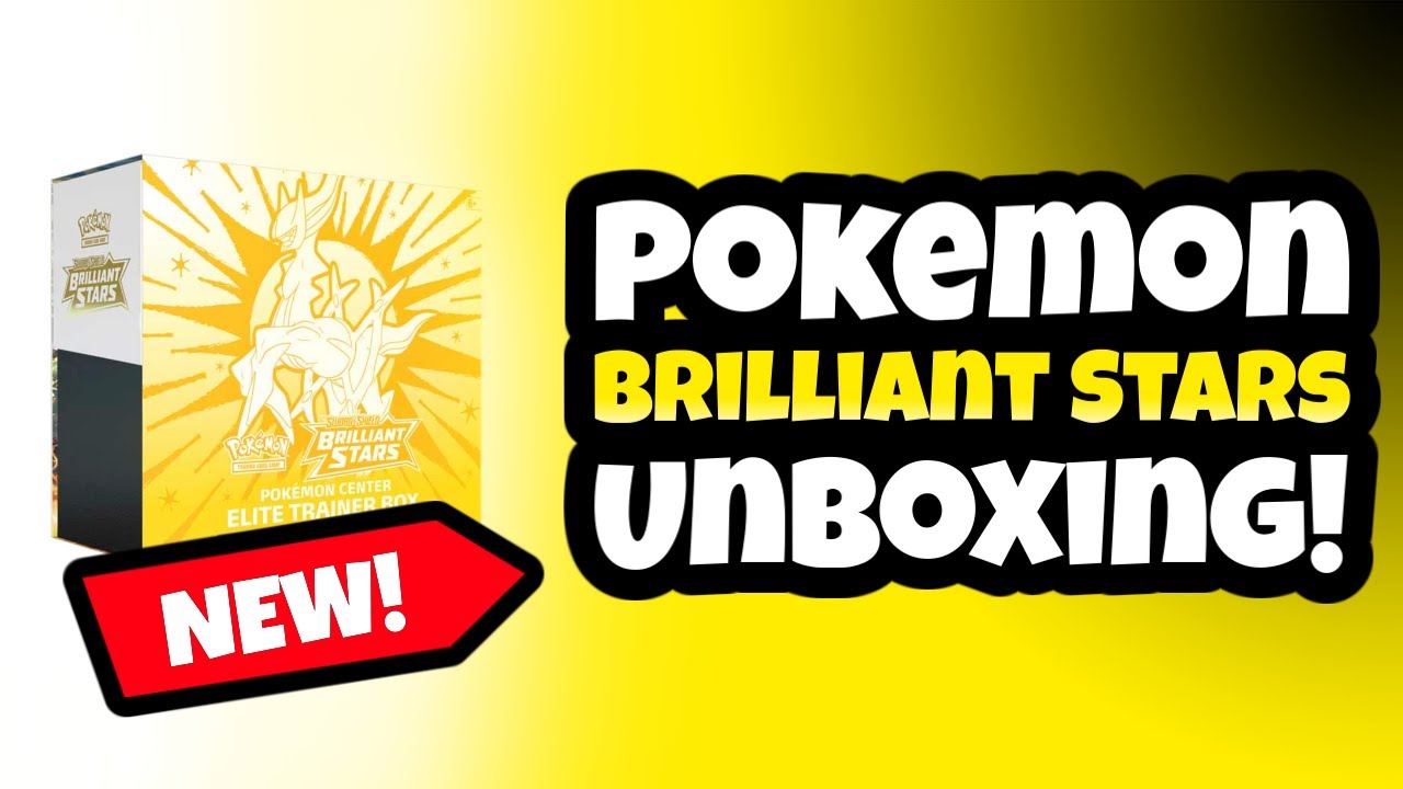 Unboxing the NEW Pokemon Brilliant Stars Elite Trainer Box!