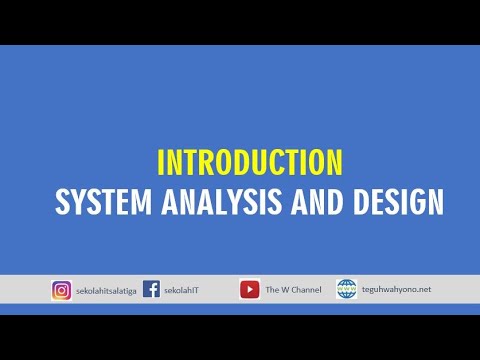 Sistem Analis #01 | Apa saja yang dipelajari pada Analisa dan Desain Sistem Informasi?