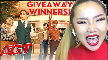 GIVEAWAY WINNERS! ✨BTS ‘DYNAMITE’ LIVE on AMERICAS GOT TALENT ⭐ | REACTION/REVIEW