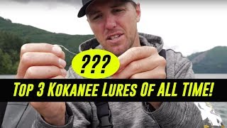 TOP 3 Kokanee Lures Of ALL TIME!  Kokanee Fishing Tips & Tricks