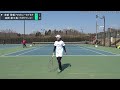 2026 アジア競技大会日本代表予選会 女子 準決勝リーグ 宮前 希帆(京都 ワタキューセイモア) 対 浪岡 菜々美(東京 ナガセケンコー)