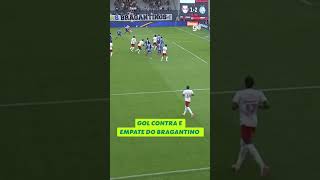 VACILO E GOL CONTRA! BRAGANTINO X BAHIA | #shorts | ge.globo