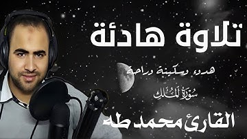 تلاوة هادئة لنوم عميق 😴🎧 - سورة الملك قبل النوم هدوء وراحة وسكينة لقلبك راحة نفسية - القارئ محمد طه 