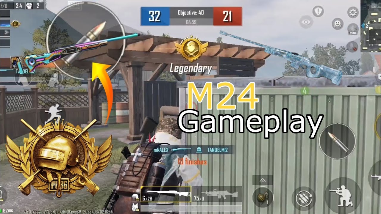 Mastering TDM with M24 only!! 😱 bgmi gameplay| bgmi | pubg mobile - YouTube
