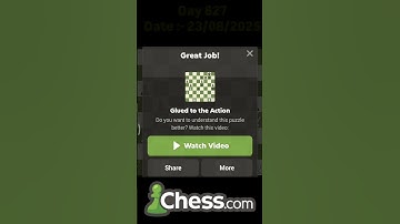 Day 827 Daily Chess Puzzle #chess #chessgames #chesscom #chesschampion #phonk #chessgame #chessfever