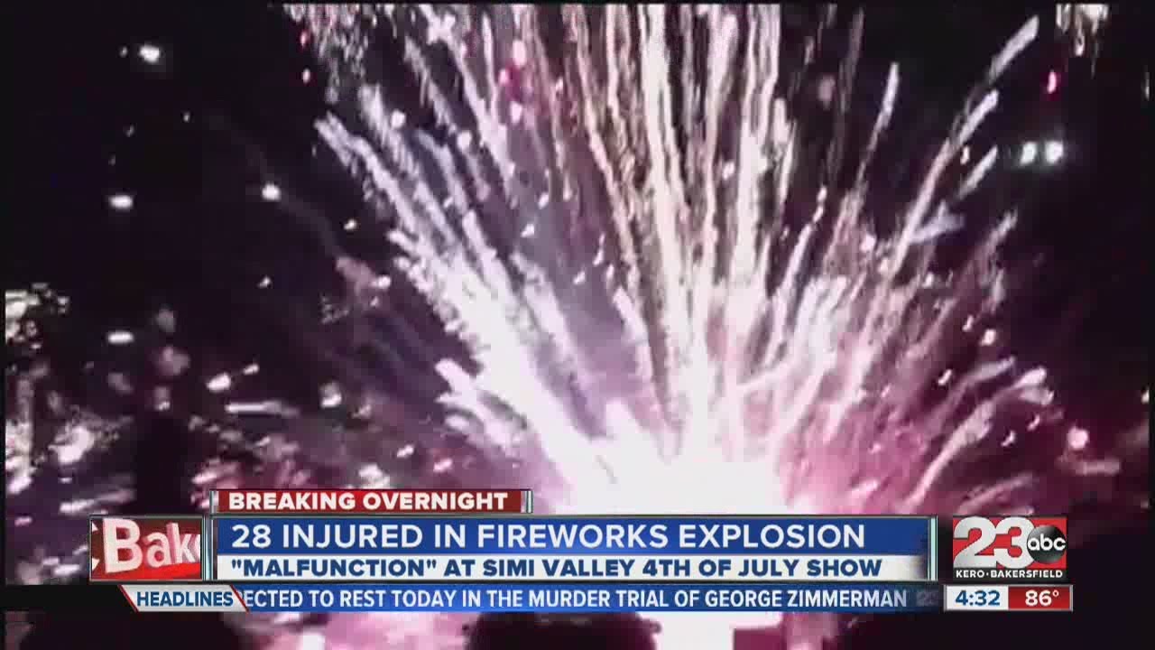 Simi Valley Fireworks Explosion YouTube