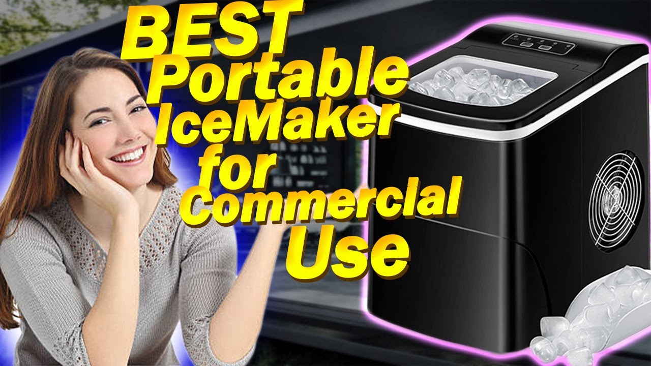 Review of AGLUCKY Countertop Ice Maker YouTube