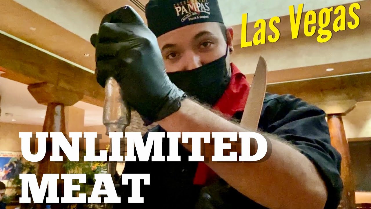 UNLIMITED Brazilian Steak at Hollywood Las Vegas Pampas PICANHA! YouTube