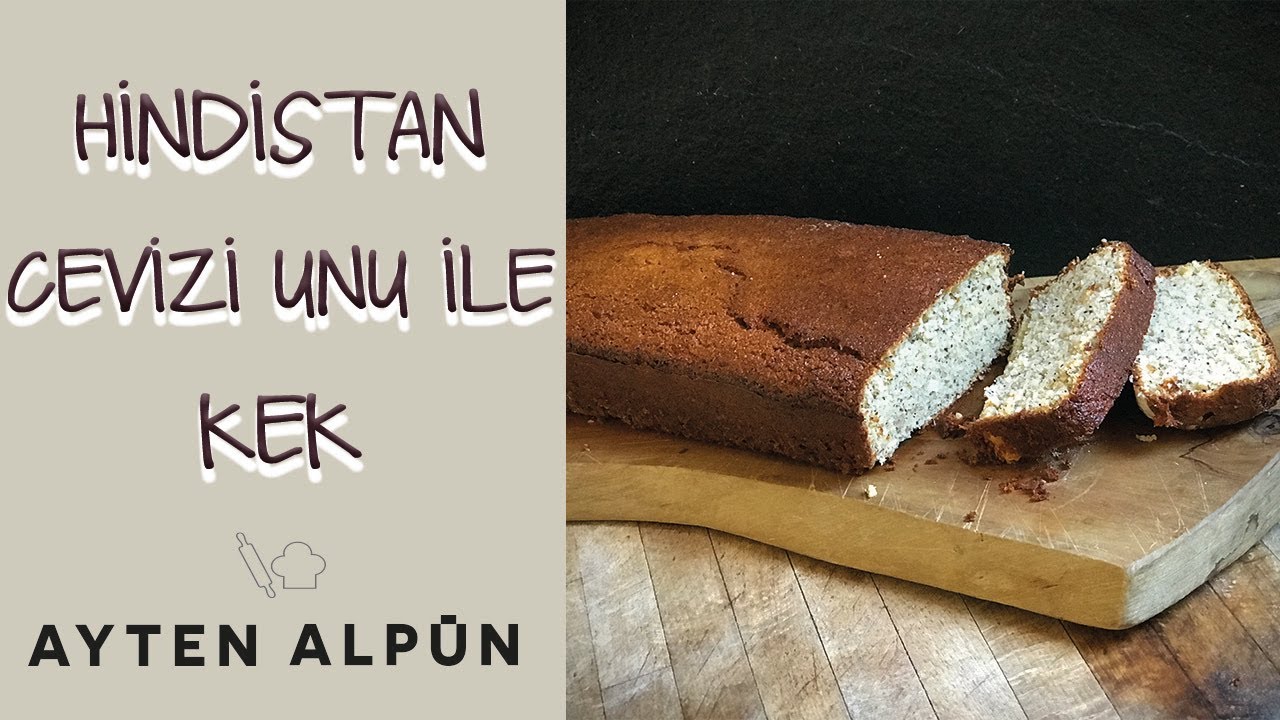 Hindistan Cevizi Unu İle Kek Ayten Alpün YouTube