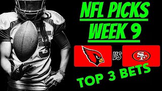 Top 3 NFL Picks - Week 9 | 🏈 Free NFL Picks Today