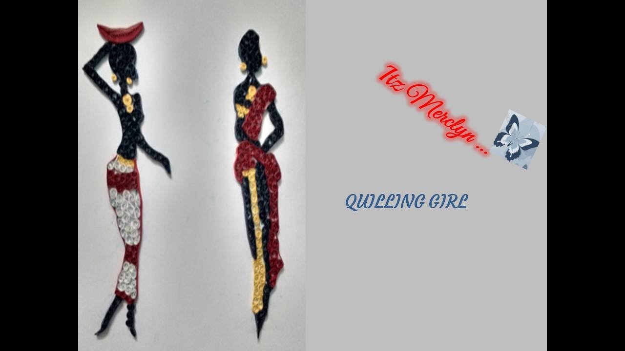 Quilling Girl
