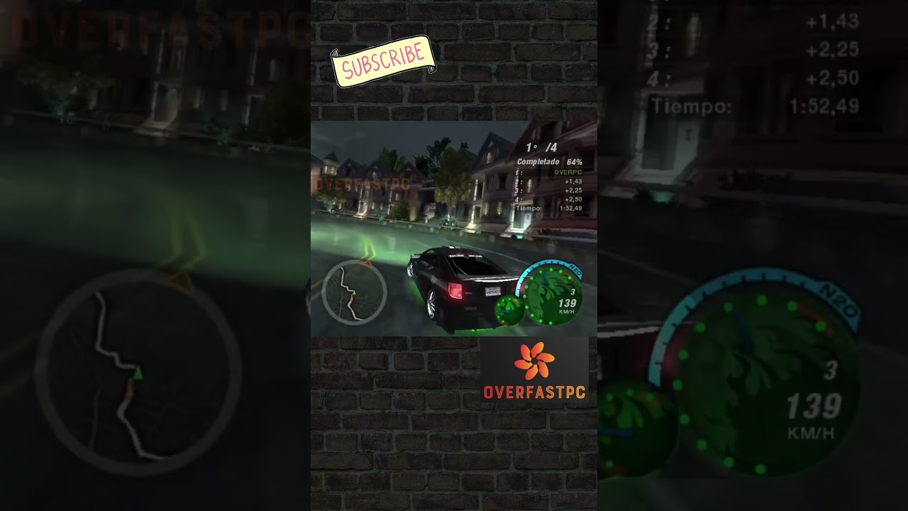 NEED FOR SPEED UNDERGROUND 2 CAMPAÑA CARRERA 84 