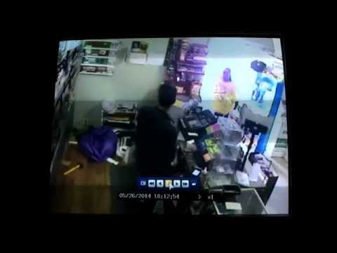 5/26/14 Armed Robbery Surveillance Video