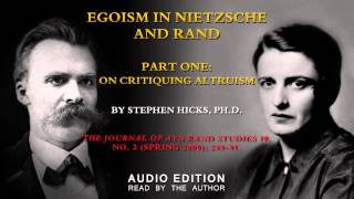 Egoism in Nietzsche and Rand: Part One