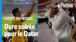 La triste soirée du Qatar, «chambré» par des fans équatoriens et délaissé par les siens