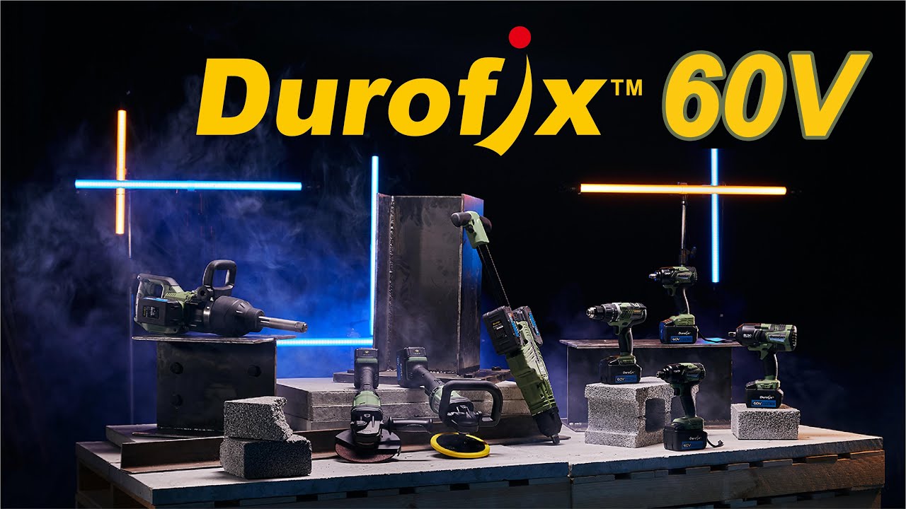 車王德克斯 Durofix 60V 全新系列工具 Feel the Power & Endurance ! - YouTube