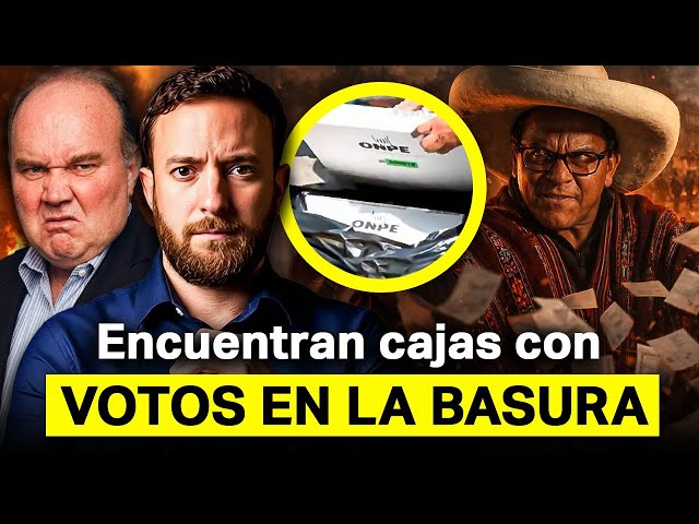 🚨 Escándalo en Perú: Cientos de votos BOTADOS A LA BASURA | Agustín Laje