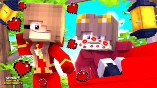 RAFAEU dormiu na CASA da ARVORE com a FLASHGIRL no Minecraft