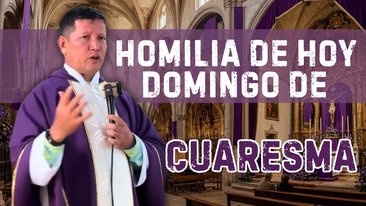 TRANSFIGURACIÓN del SEÑOR 🙏HOMILÍA de HOY DOMINGO PADRE LUIS TORO 