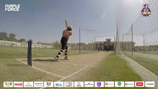 Ahsan Ali in Nets | Training Session | HBL PSL 7