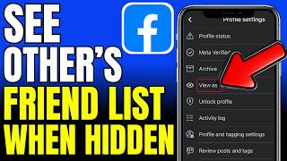 How To See Someone's Friends List On Facebook When Hidden (2026) screenshot 4