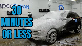 The Ultimate 30 Minute Exterior Quick Wash