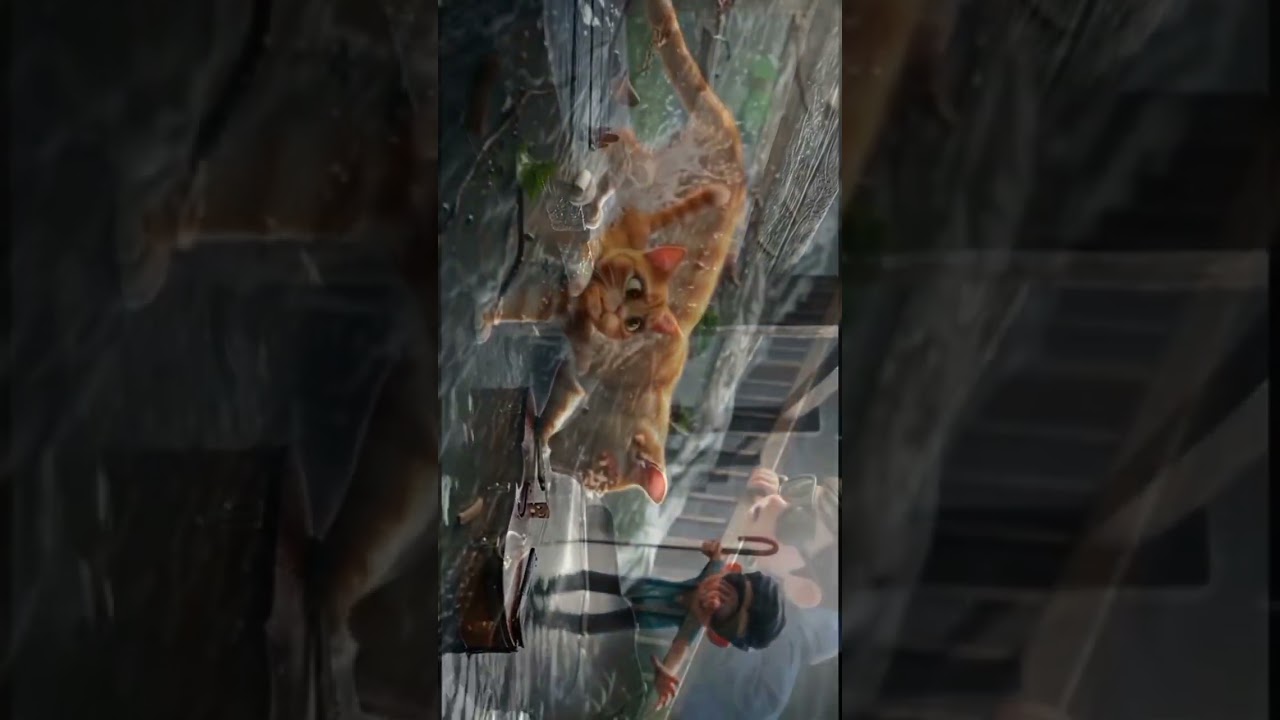 Tango the Hero Cat | Pixar-Style Violin Rescue