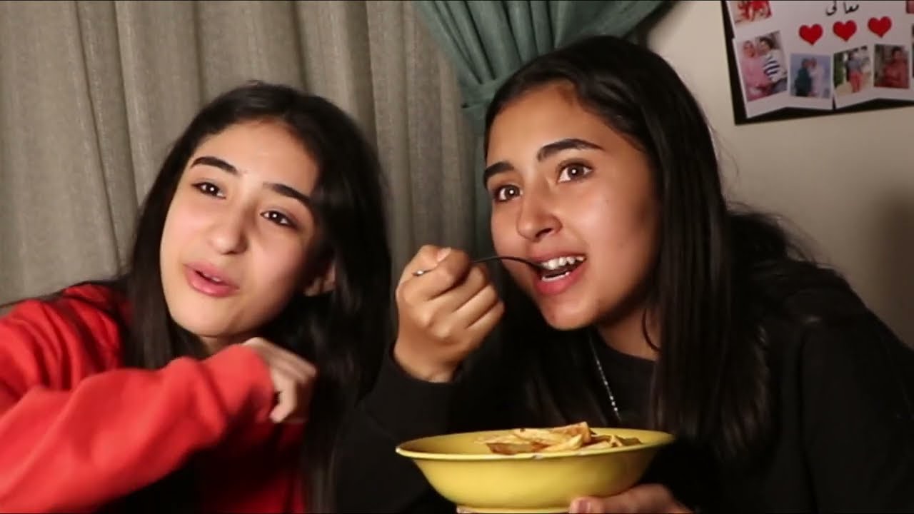 مقلب الشراهة والقرف بالأكل🤢 مش هتصدقو رد فعلها