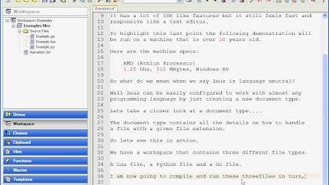 Lua, Python and Go programming on Windows using the Zeus IDE