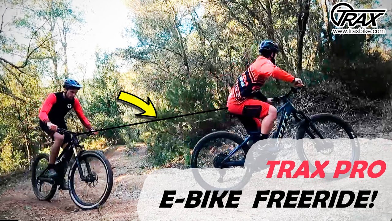 TRAX PRO - E-BIKE FREERIDE. Friends with e-bikes are no longer a