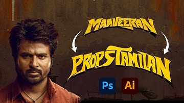 This is how I recreated Maaveeran title card!!!