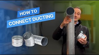 How to fit spiral ducting together  and how to fit bends and flexible ducting. Q&A Walkthrough